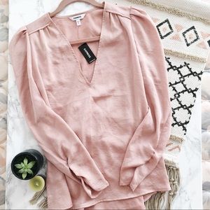 • NWT Express Blush Blouse •